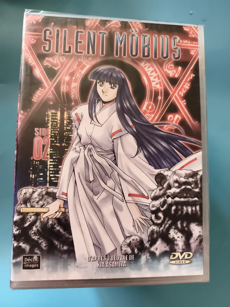 DVD Silent Möbius Side 02 Déclic Images anime manga Kia Asamiya