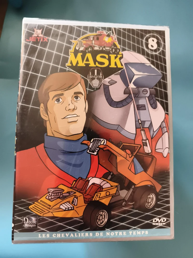 DVD MASK volume 8 Jetix Déclic Images dessin animé années 80