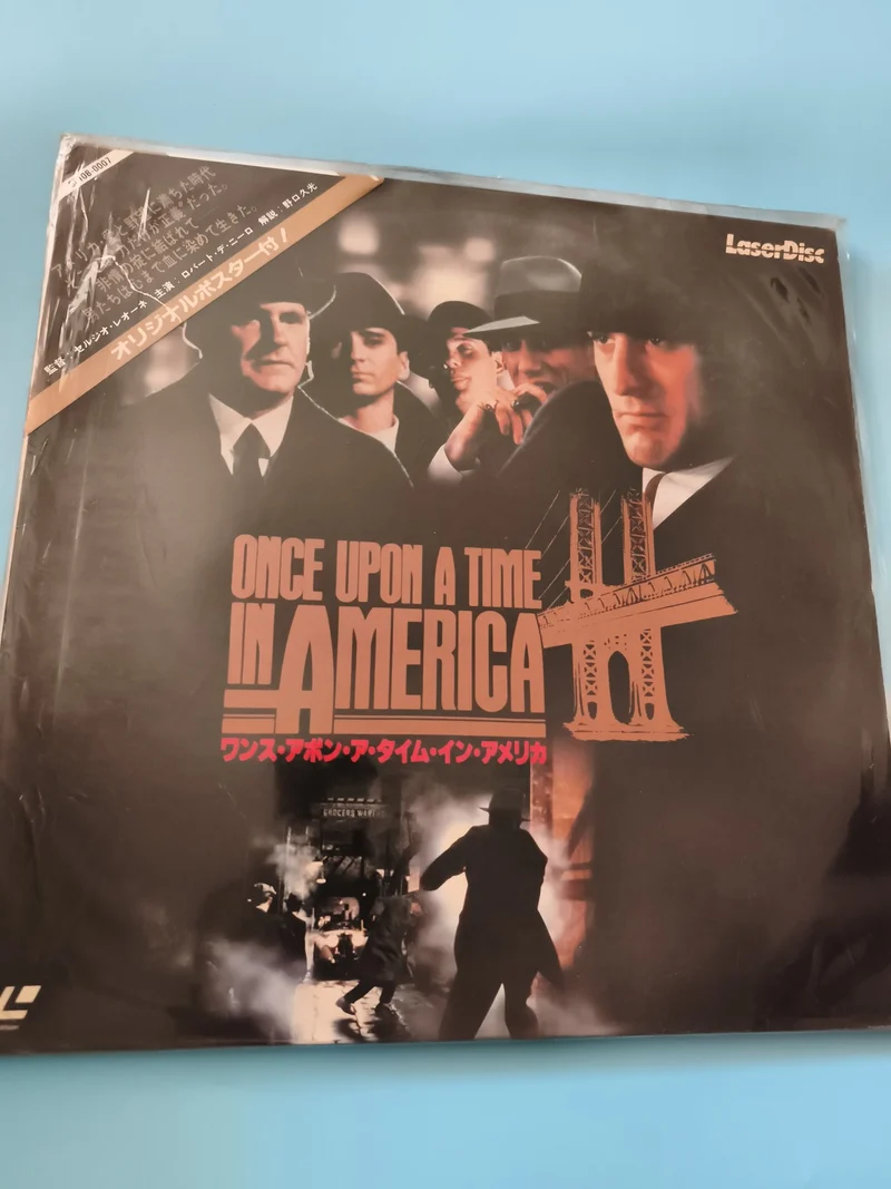 Laserdisc Once Upon a Time in America import japonais film Sergio Leone