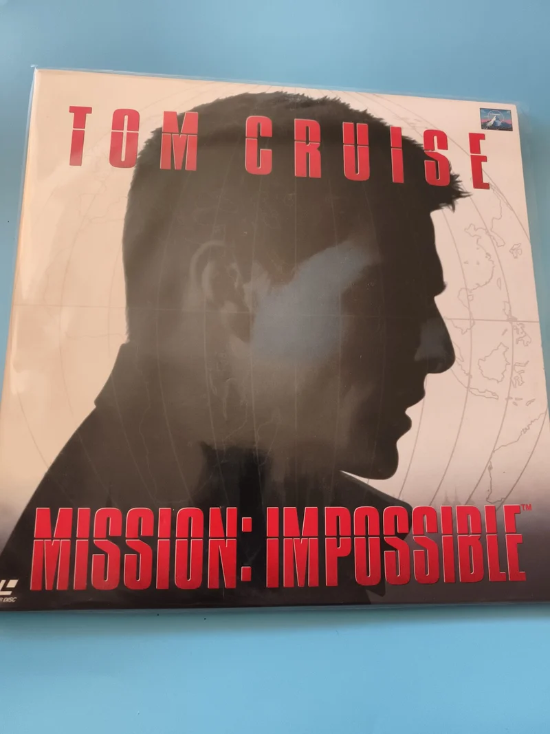 Laserdisc Mission Impossible Tom Cruise jaquette film action
