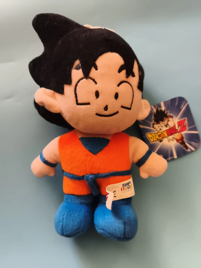 Peluche Son Goku Dragon Ball Z orange bleu SIP Toys manga DBZ plush