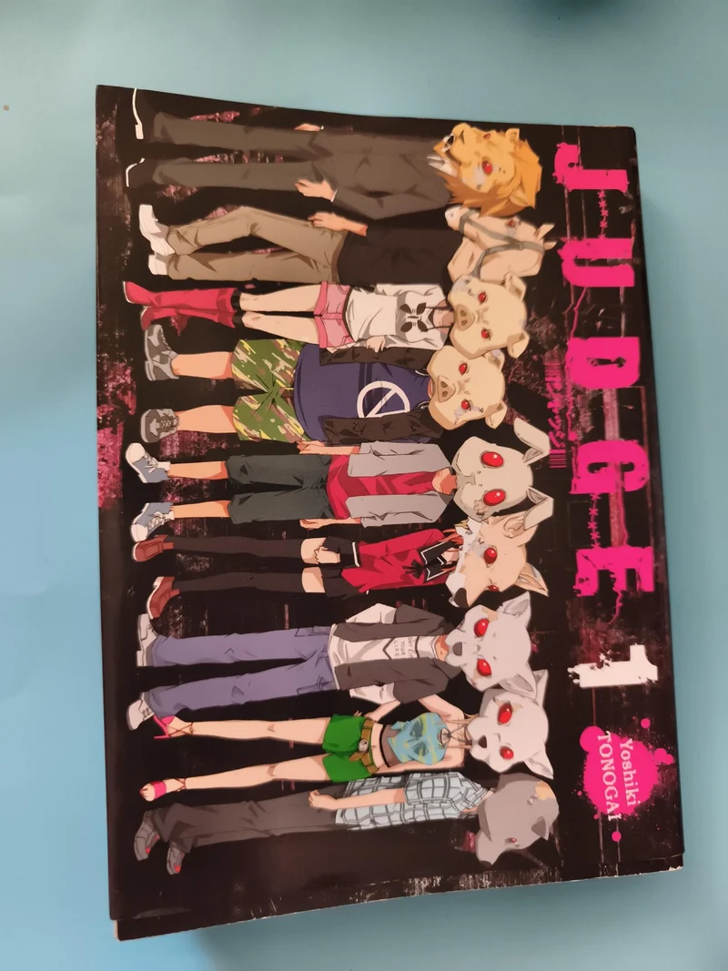 Manga JUDGE Tome 1 Yoshiki Tonogai édition française couverture noire