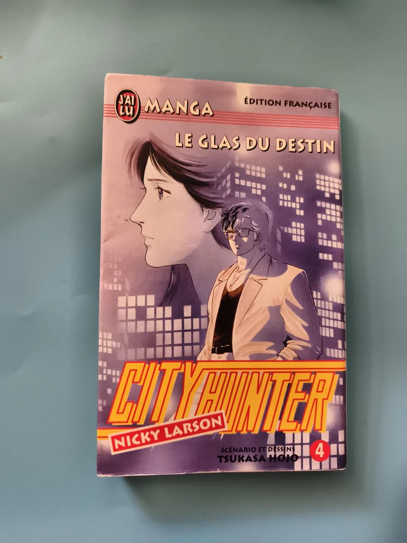 Manga City Hunter Nicky Larson Tome 4 J'ai Lu Le Glas du Destin FR