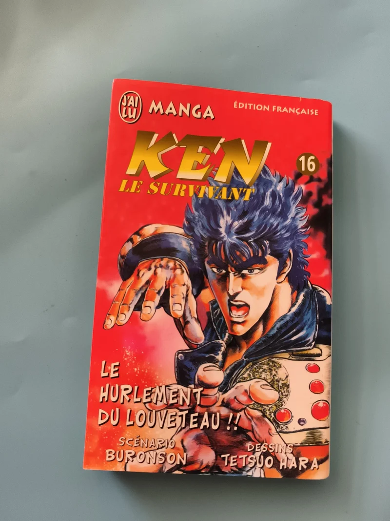 Manga Ken le Survivant 16 J’ai Lu édition française Buronson Hara