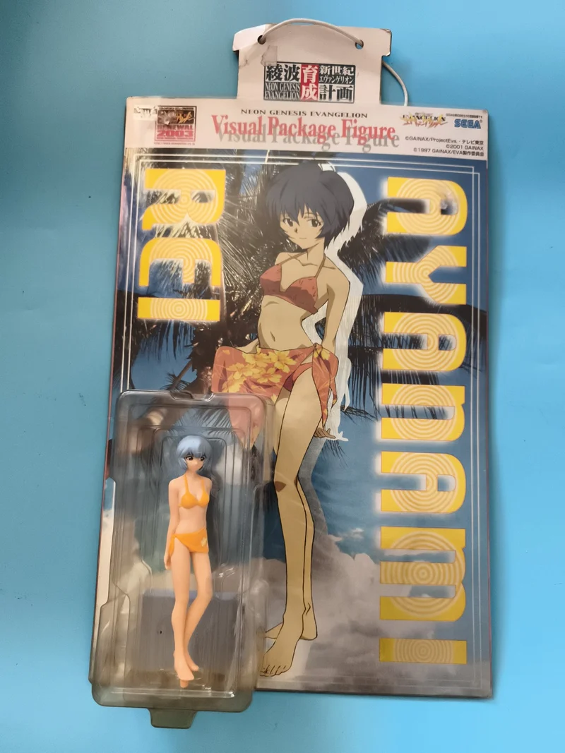 Figurine Rei Ayanami Neon Genesis Evangelion Sega Visual Package