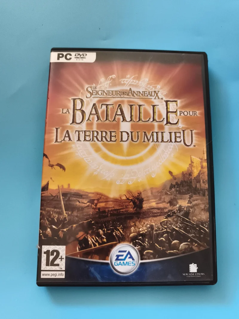 Jeu PC Le Seigneur des Anneaux Bataille Terre du Milieu EA Games stratégie
