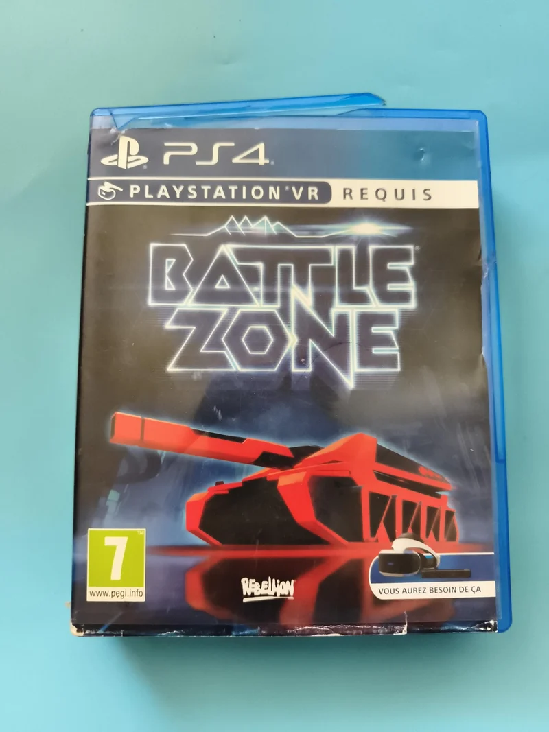 Jeu PS4 Battlezone Playstation VR Requis Rebellion PEGI 7 édition française