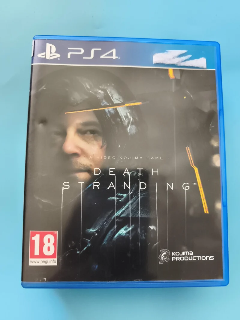 Jeu vidéo PS4 Death Stranding Playstation, boîte bleue, Kojima Productions