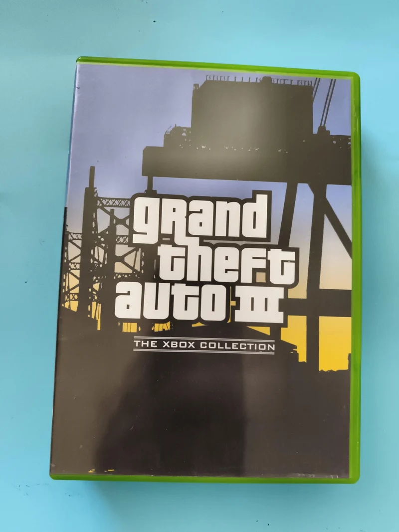 Jeu Xbox Grand Theft Auto III The Xbox Collection boîte d'origine