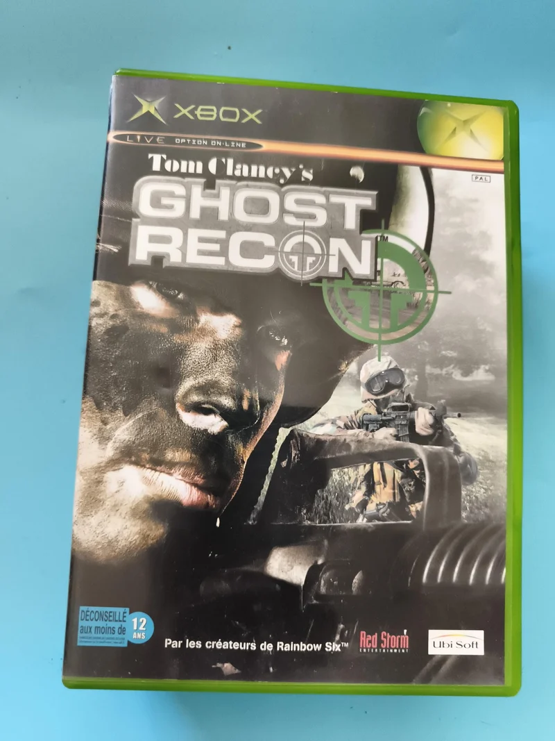 Jeu Xbox Tom Clancy's Ghost Recon Ubisoft PAL FPS militaire
