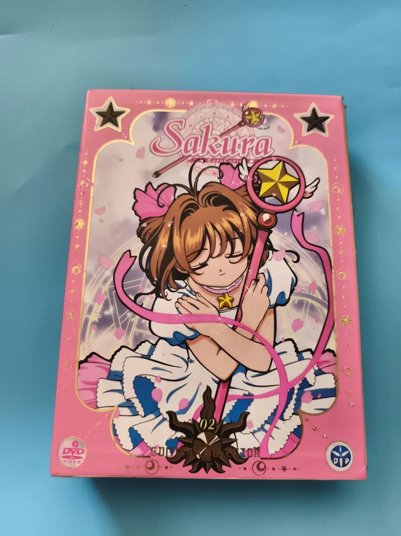 Coffret DVD Cardcaptor Sakura 02 édition DIP manga animé rose