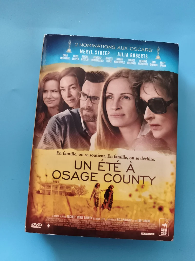 DVD Un été à Osage County Meryl Streep Julia Roberts film Wild Side