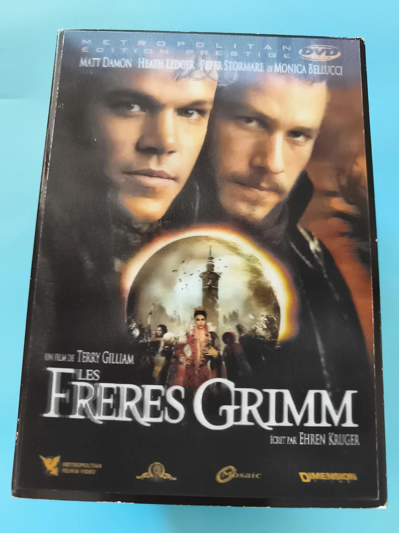 DVD Les Frères Grimm Metropolitan Matt Damon Heath Ledger Monica Bellucci
