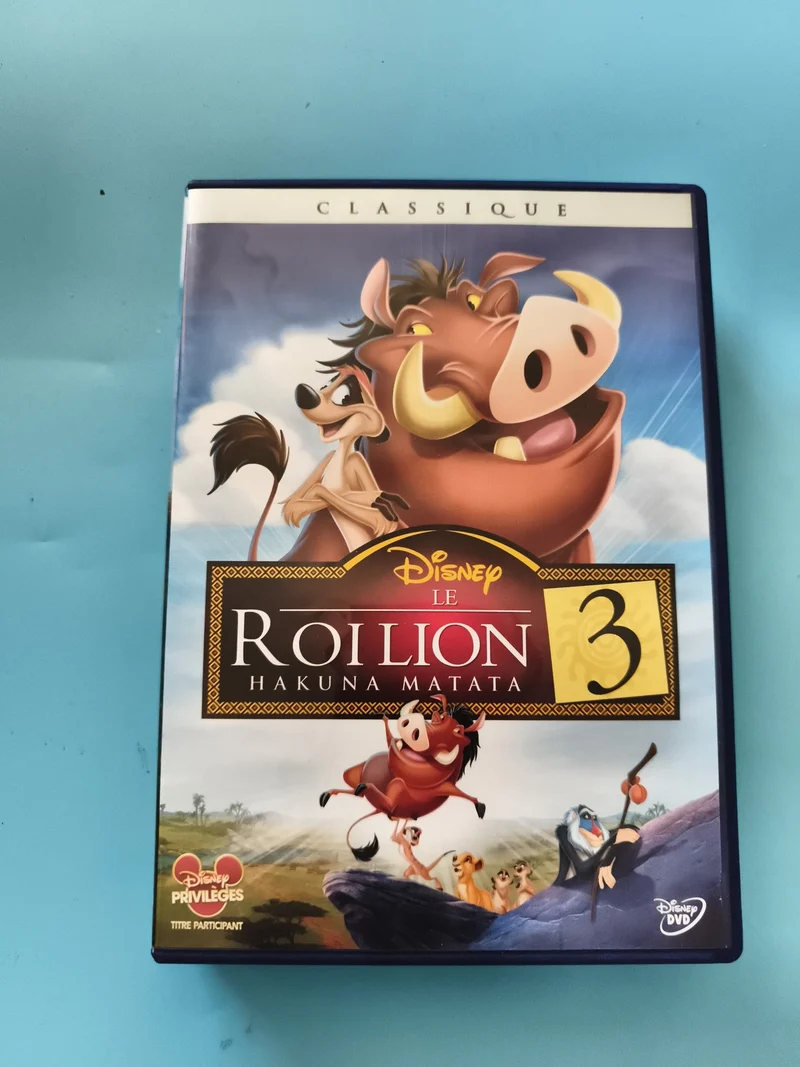 DVD Le Roi Lion 3 Disney Hakuna Matata édition Classique FR