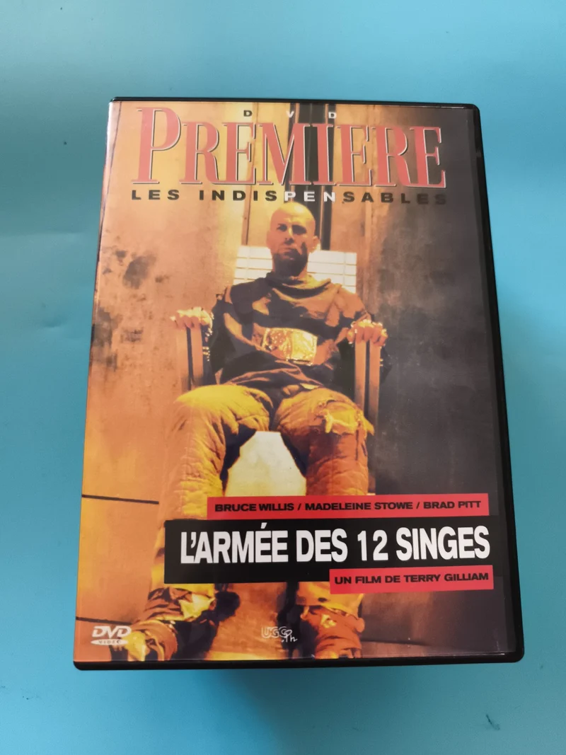 DVD L'Armée des 12 Singes Bruce Willis UGC Les Indispensables Terry Gilliam