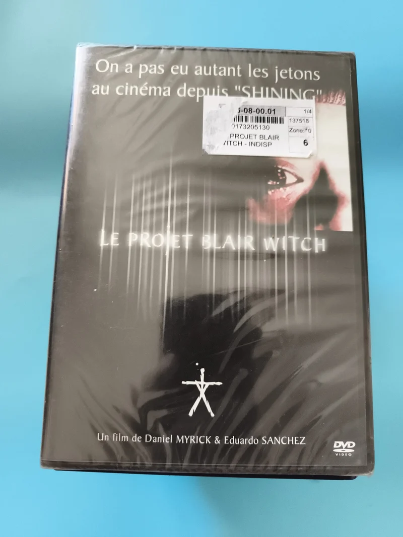 DVD Le Projet Blair Witch film horreur Daniel Myrick Eduardo Sanchez VF