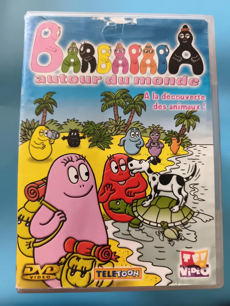 DVD Barbapapa autour du monde TF1 Vidéo Teletoon animation enfant