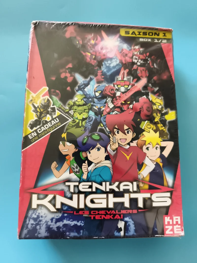 Coffret DVD Tenkai Knights Saison 1 Box 1/2 Kaze animé manga neuf blister