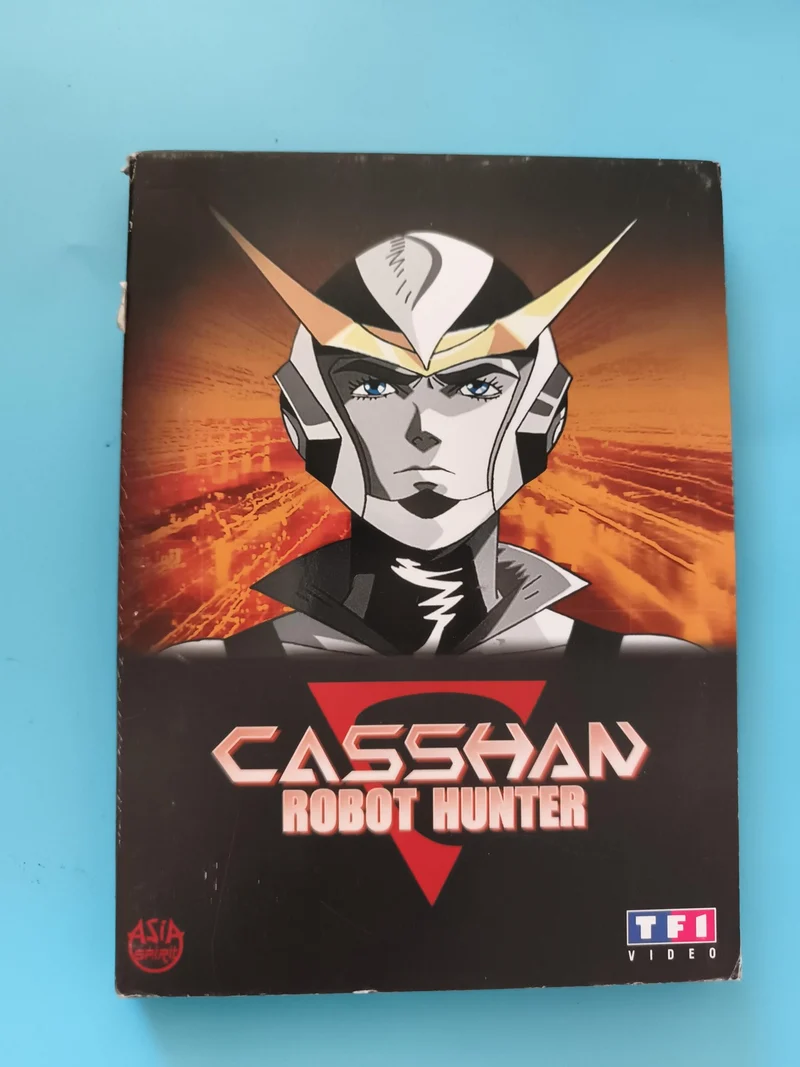Coffret Casshan Robot Hunter TF1 Video animé manga