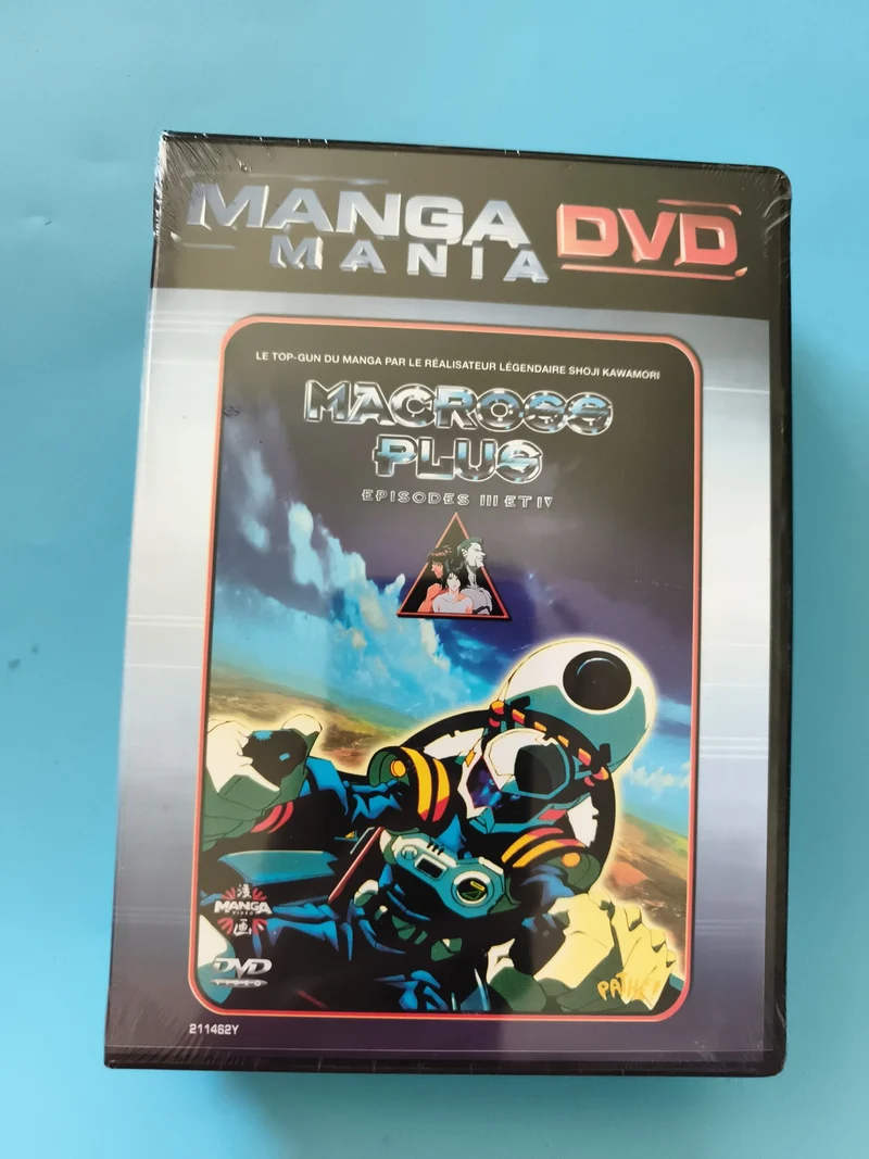 DVD Macross Plus Episodes III IV Manga Mania édition française