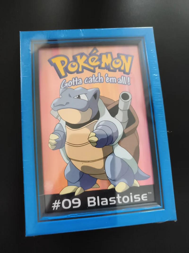 Petit cadre Pokémon bleu #09 Blastoise déco murale