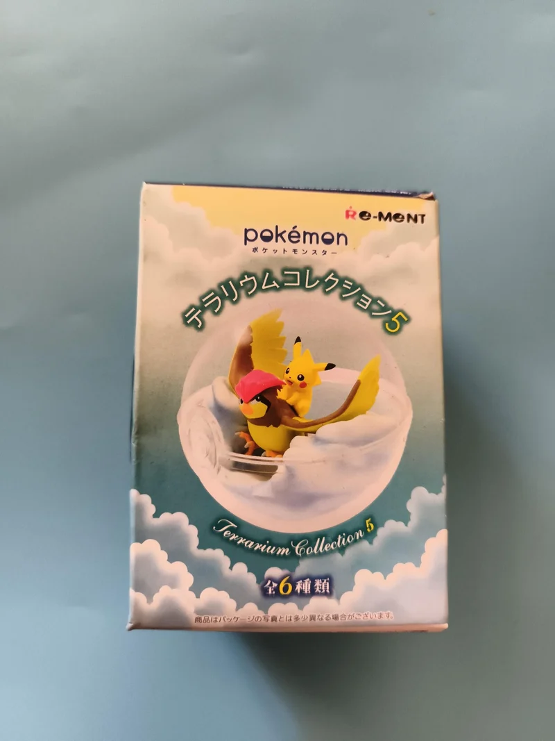 Figurine Pokémon Re-Ment Terrarium Collection 5 Pikachu Pidgeot boîte scellée
