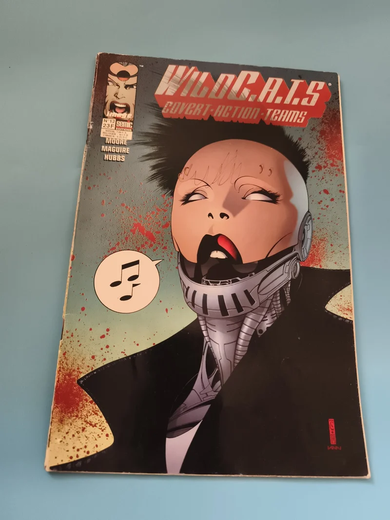 Comics WILDC.A.T.S N°12 Semic Moore Maguire Hubbs couverture illustrée
