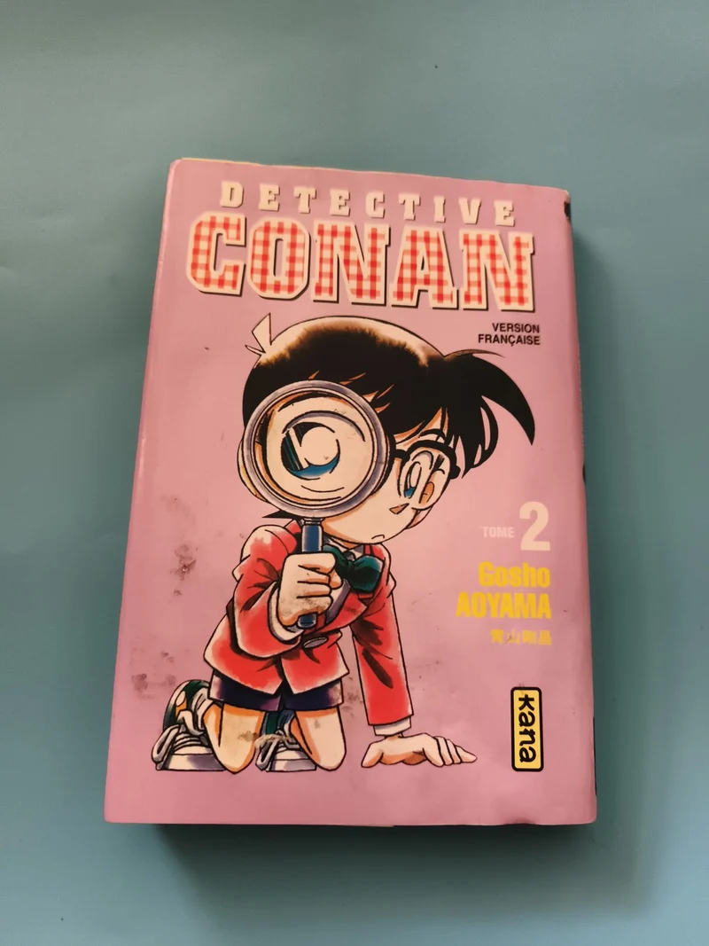 Manga Détective Conan Tome 2 Kana version française Gosho Aoyama