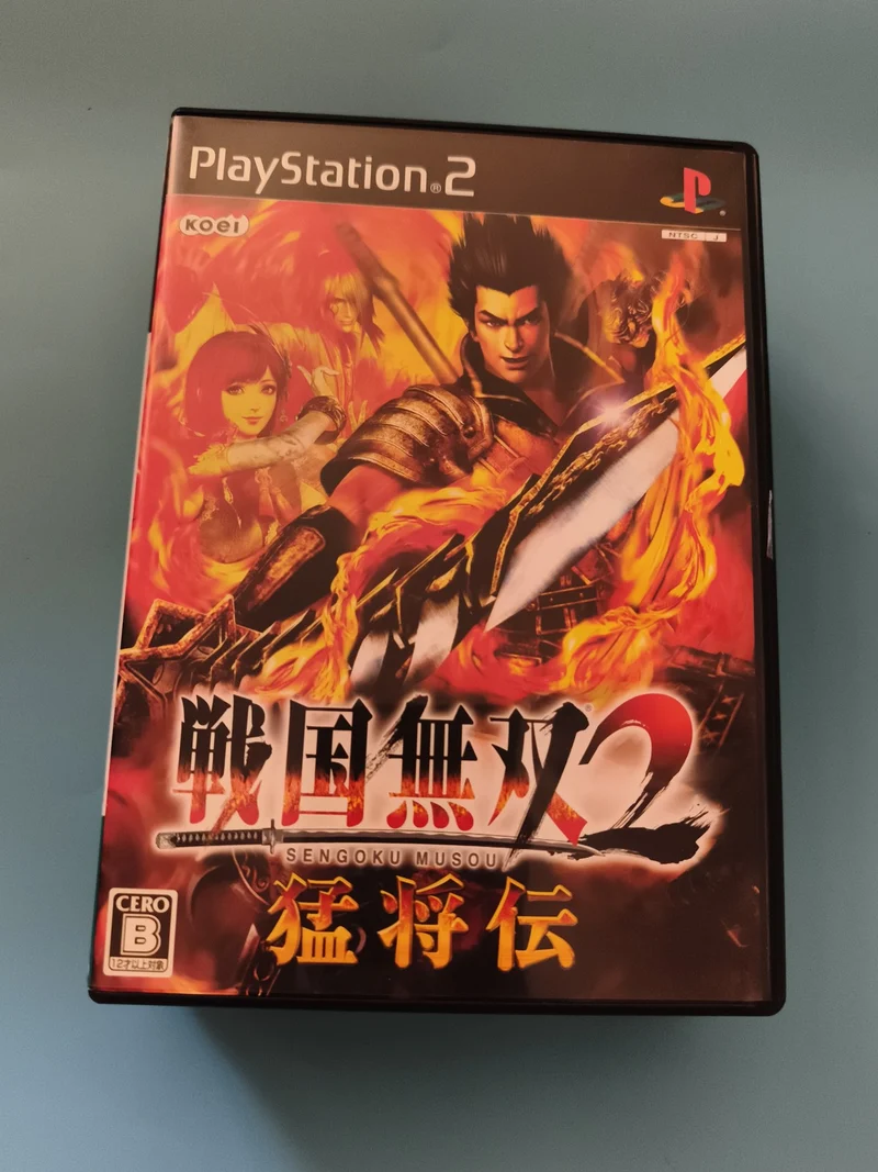 Jeu PS2 Sengoku Musou 2 Moushouden import japonais PlayStation Koei