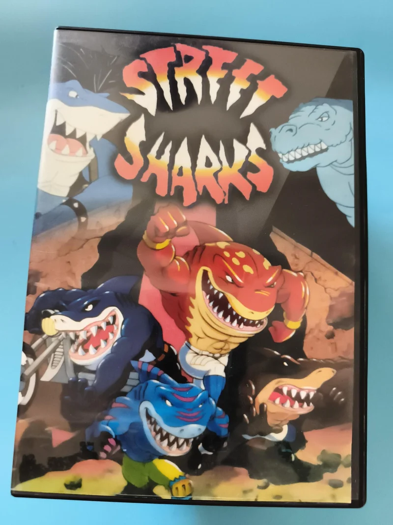 DVD Street Sharks dessin animé série animée années 90 jaquette couleur