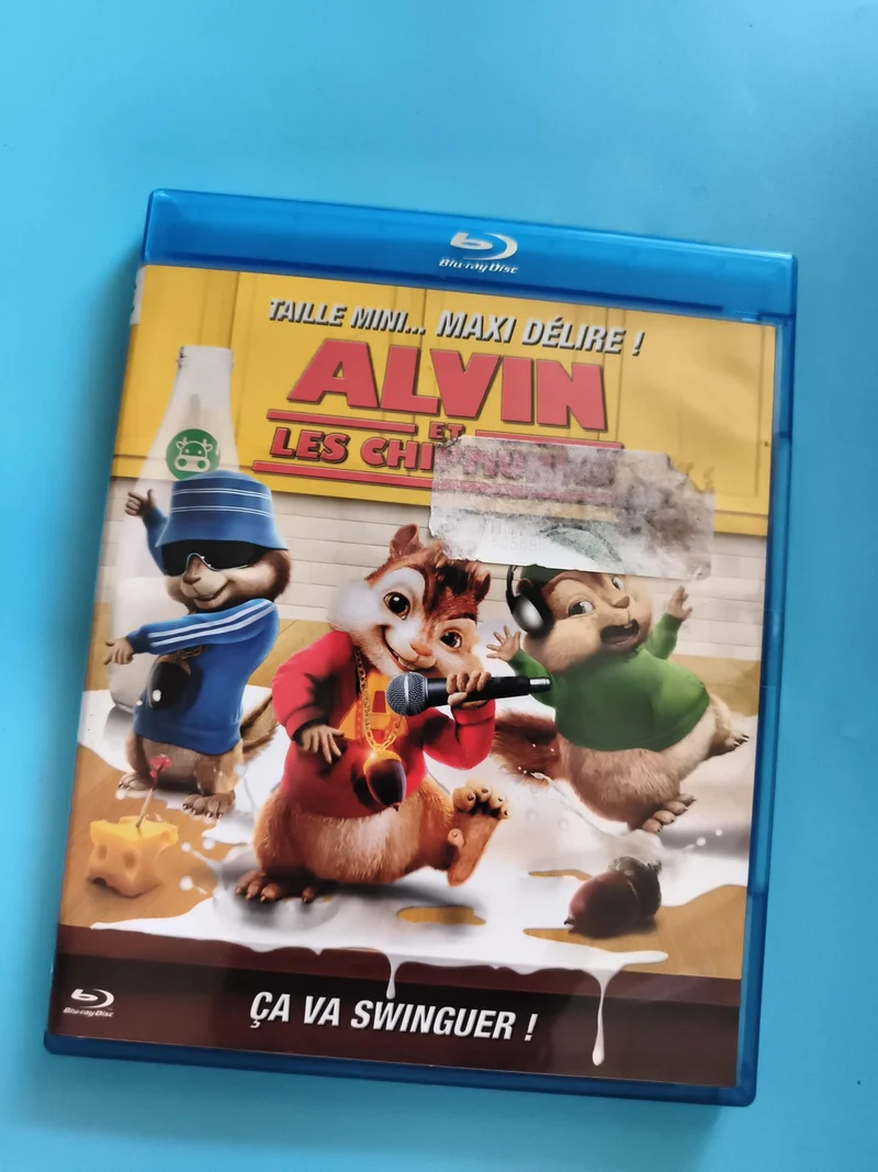 Blu-ray Alvin et les Chipmunks film animation français édition