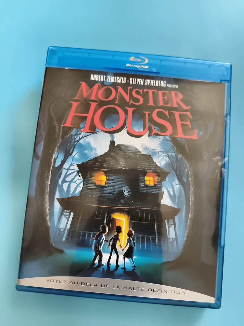 Blu-ray Monster House film animation Spielberg Zemeckis édition française