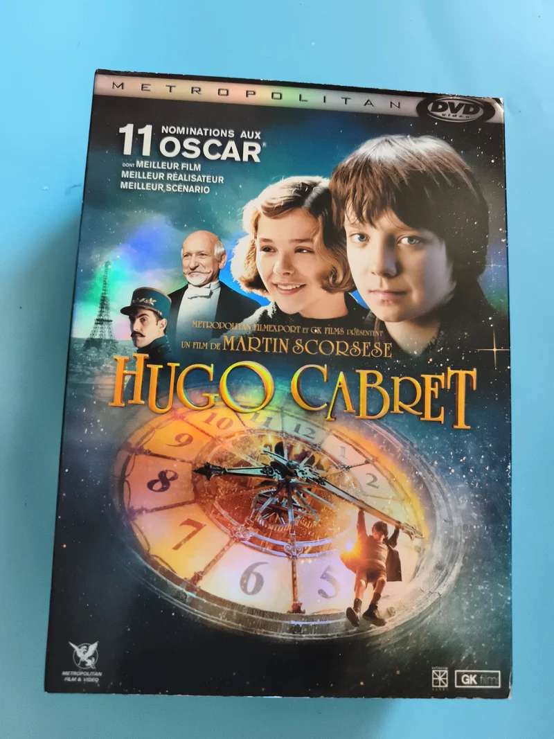 DVD Hugo Cabret Metropolitan Martin Scorsese film 11 Oscars