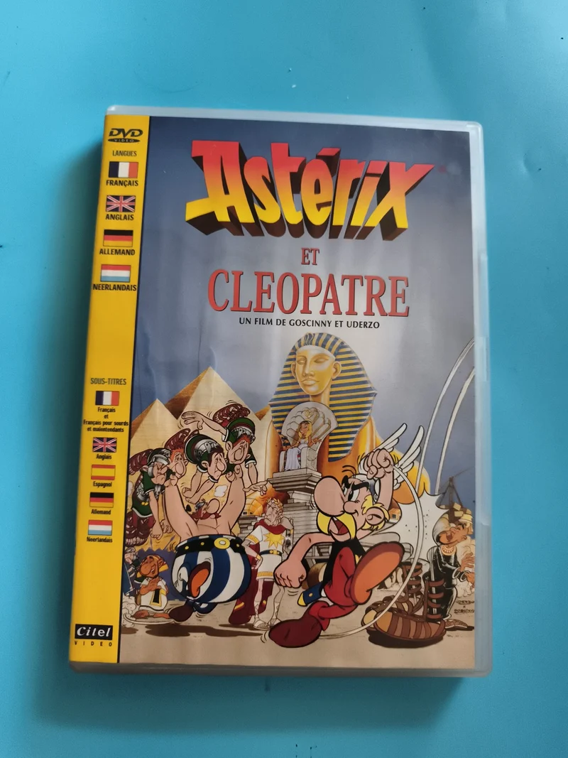 DVD Astérix et Cléopâtre Citel Vidéo Multilingue Sous-titres Français Anglais
