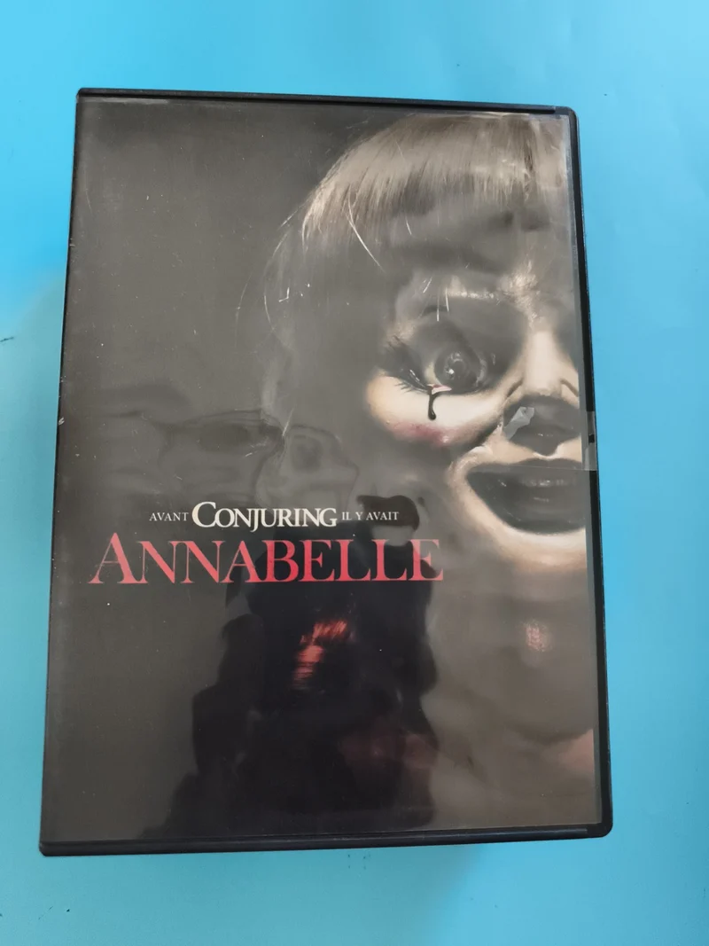 DVD Annabelle film d’horreur français Conjuring édition boîtier noir