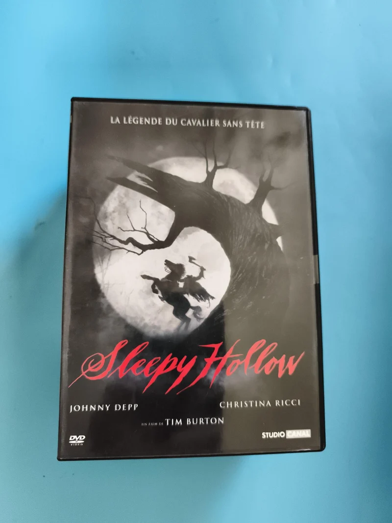 DVD Sleepy Hollow Johnny Depp Tim Burton StudioCanal film horreur