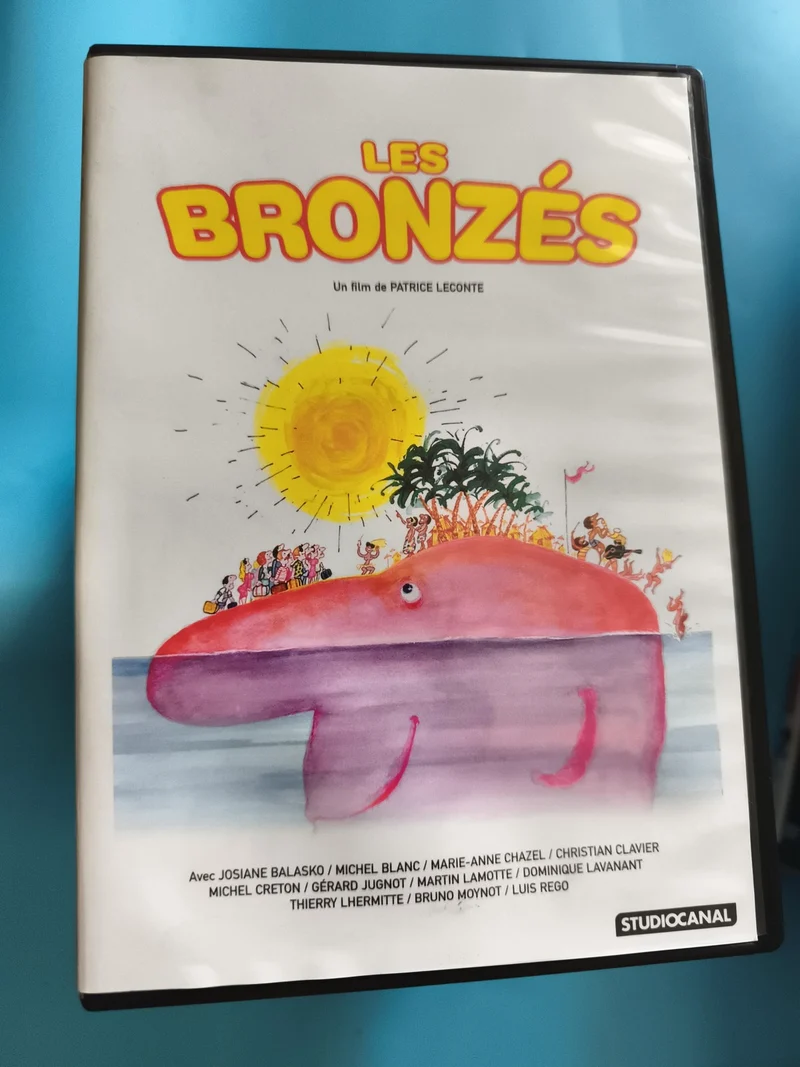 DVD Les Bronzés film Patrice Leconte StudioCanal comédie française
