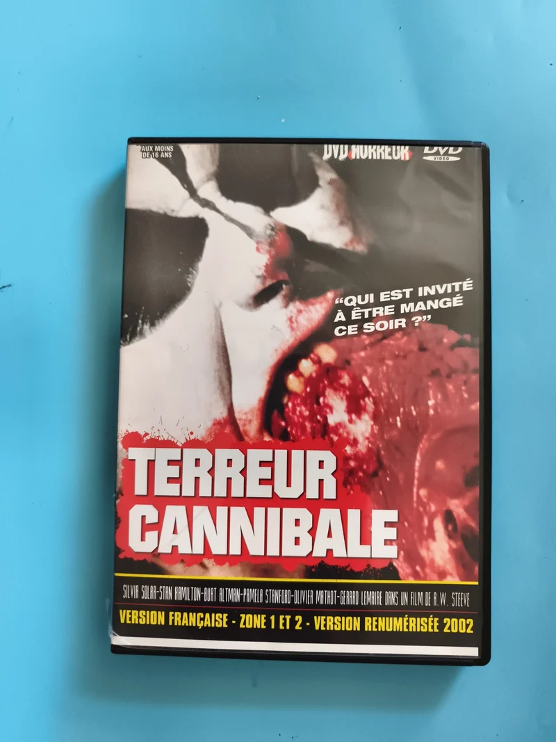 DVD Terreur Cannibale horreur français Zone 1 2 version 2002