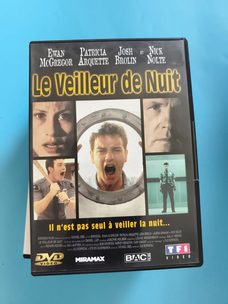 DVD Le Veilleur de Nuit Ewan McGregor Patricia Arquette film thriller BAC TF1