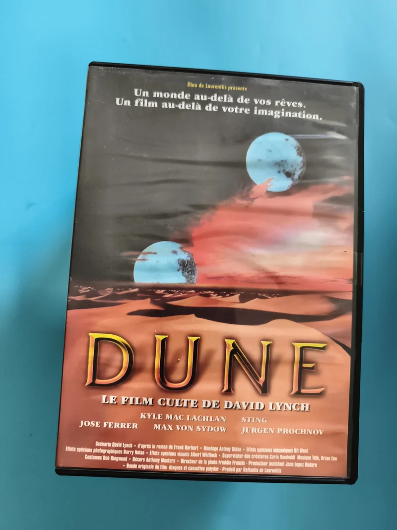 DVD Dune David Lynch film culte science-fiction français Kyle MacLachlan