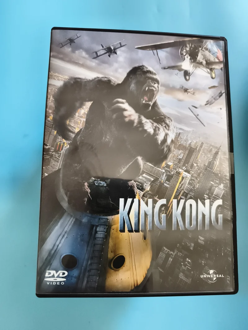 DVD King Kong Universal jaquette film action aventure