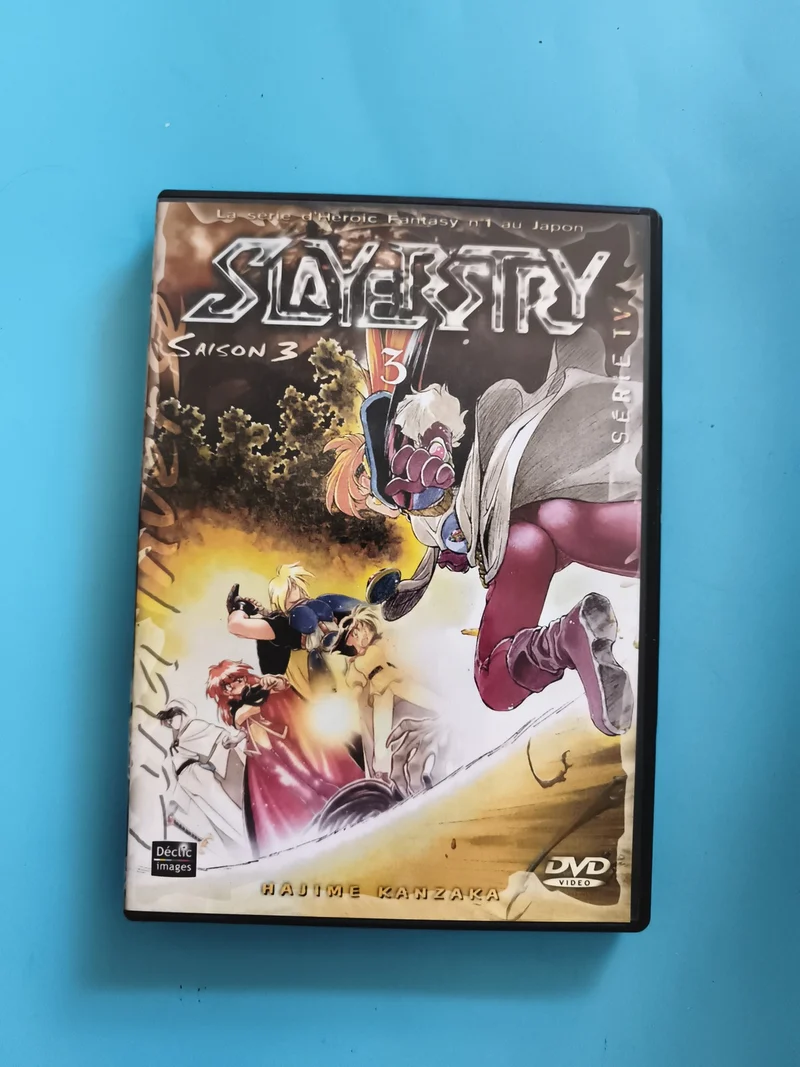 DVD Slayers Try Saison 3 Déclic Images anime série TV Hajime Kanzaka