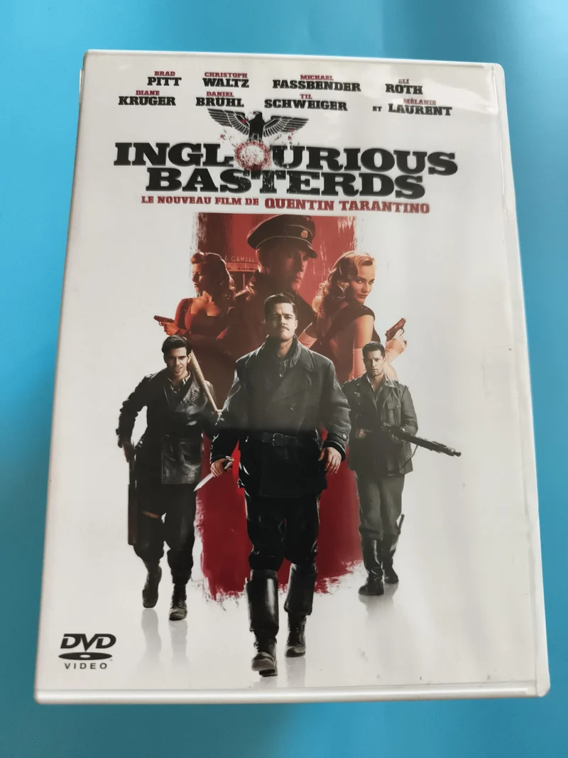 DVD Inglourious Basterds Quentin Tarantino film français Brad Pitt