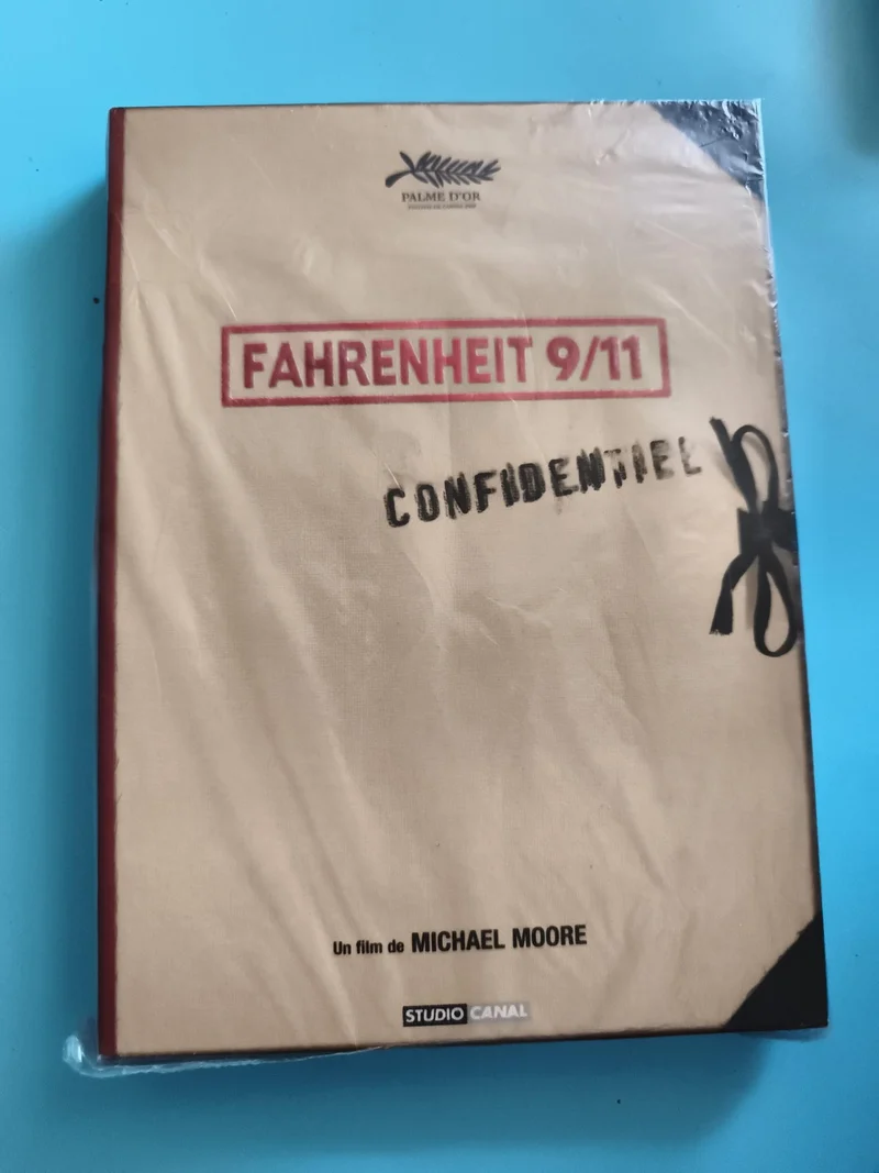 DVD Fahrenheit 9/11 Michael Moore édition StudioCanal Palme d'Or neuf