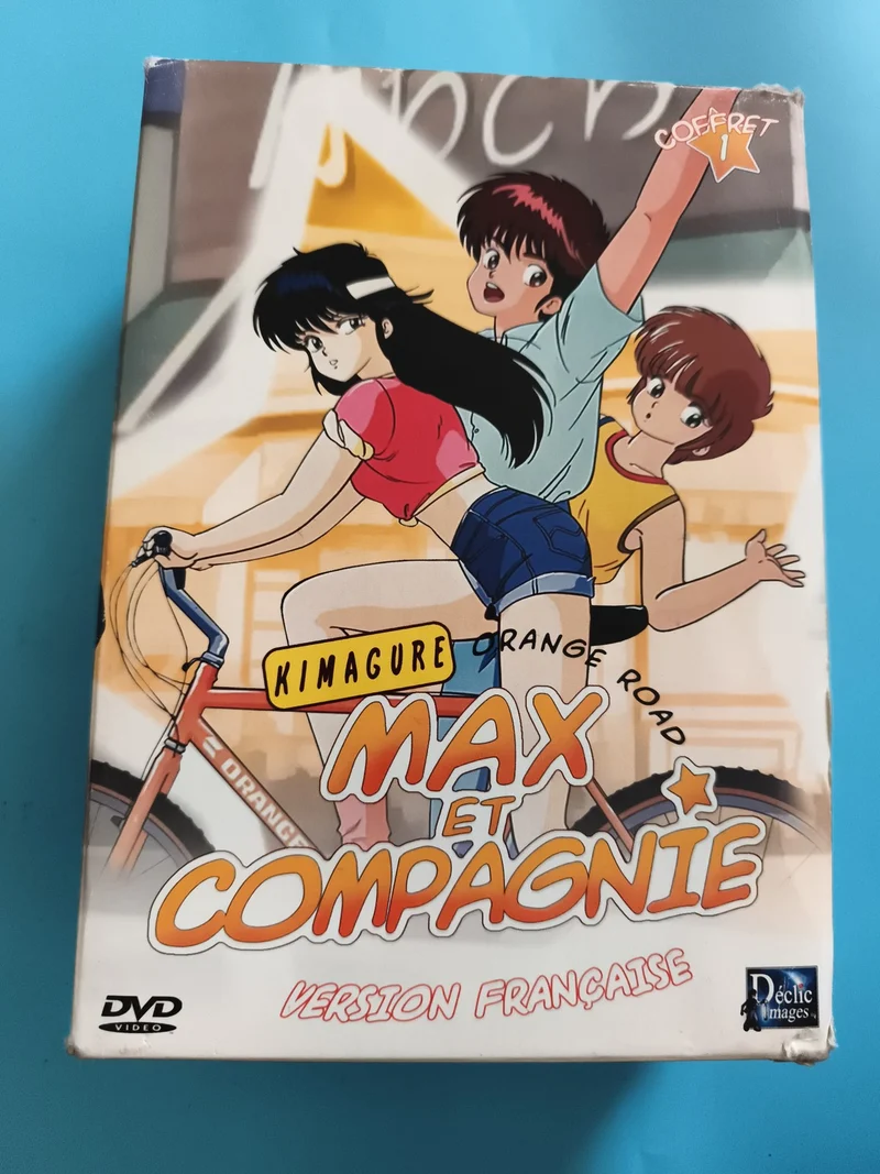 Coffret DVD Max et Compagnie Kimagure Orange Road Déclic Images VF