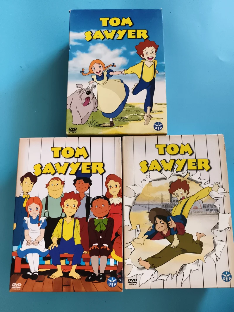Coffret DVD Tom Sawyer dessin animé DIP série complète