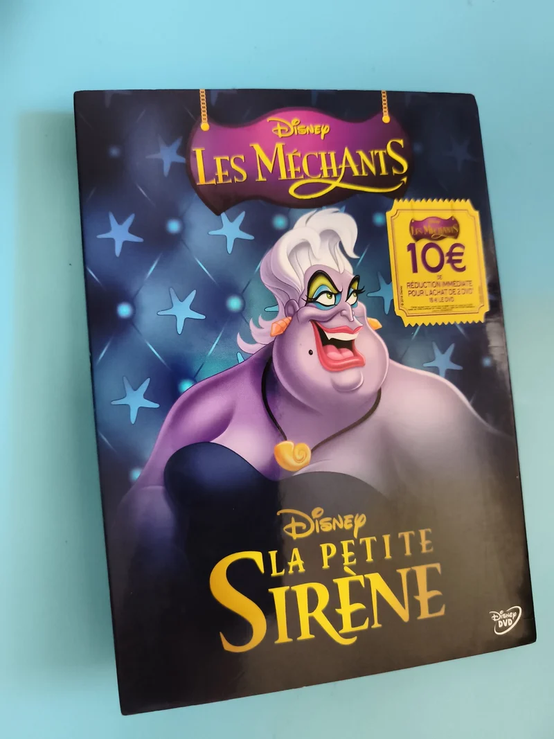 DVD Disney La Petite Sirène Les Méchants Ursula édition française