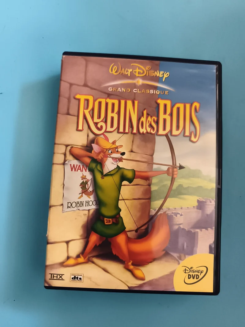 DVD Walt Disney Robin des Bois Grand Classique version française