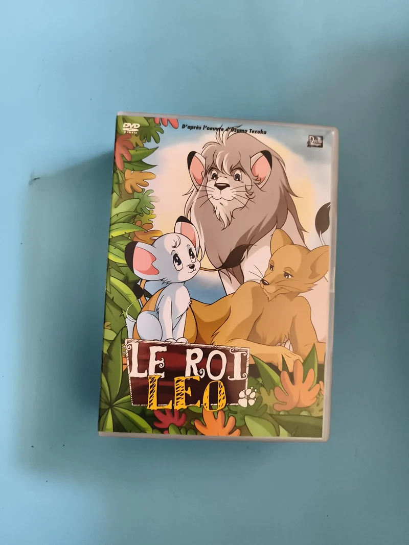 DVD Le Roi Léo dessin animé Osamu Tezuka anime français jaquette couleur
