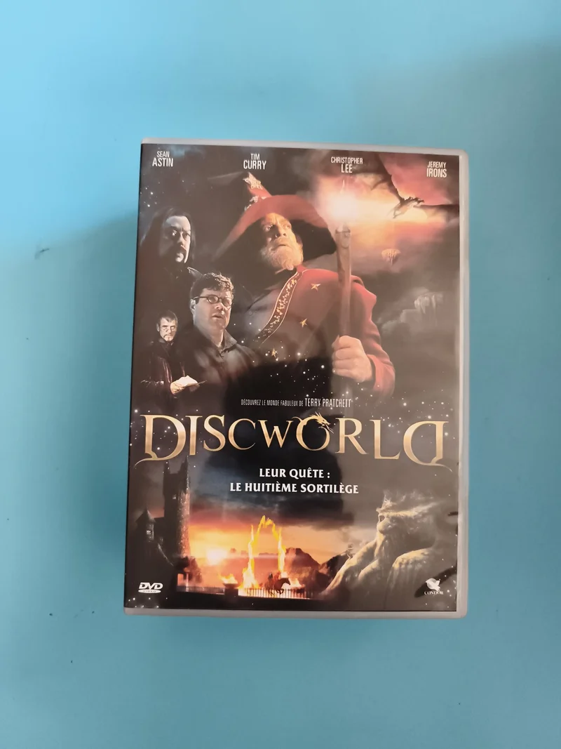 DVD Discworld Le Huitième Sortilège Sean Astin Tim Curry Christopher Lee